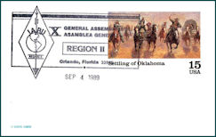 USA - Sobre Matasellos  Asamblea General IARI Reg II - Orlando 1989